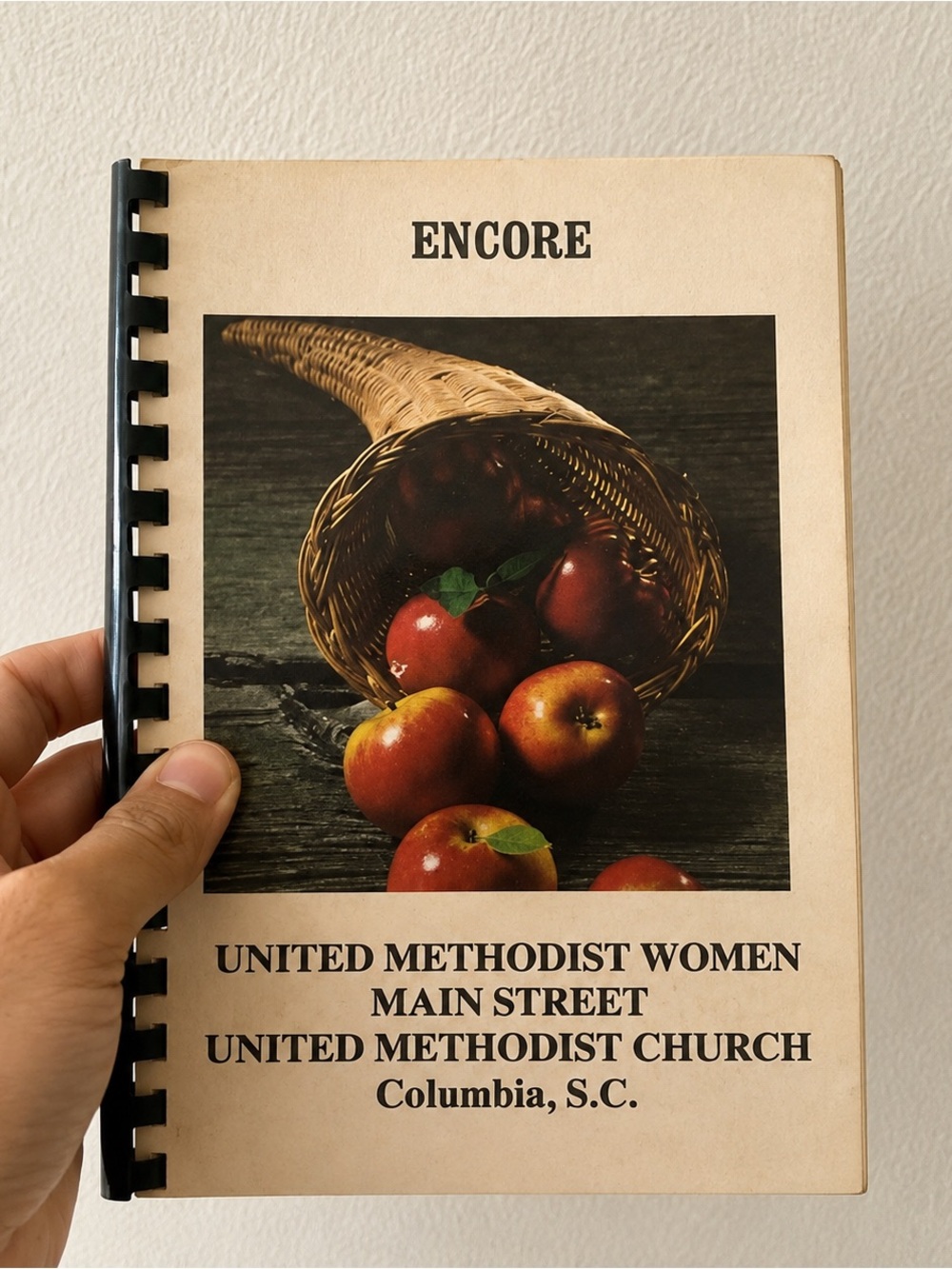 Encore Cookbook United Methodist Church Columbia Sc